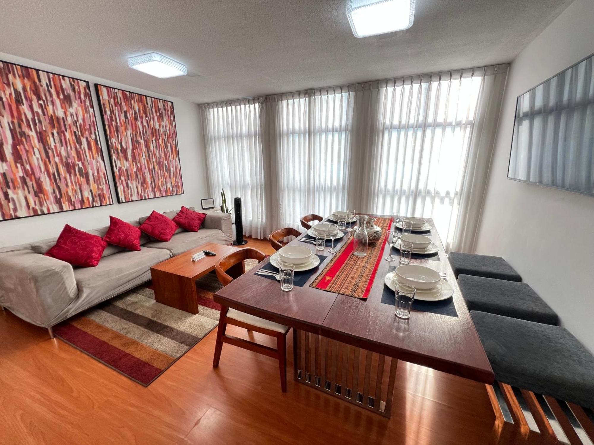 Exclusivo Dpto Moderno En El Corazon De Con Wifi Ultra Rapido Apartment Lima