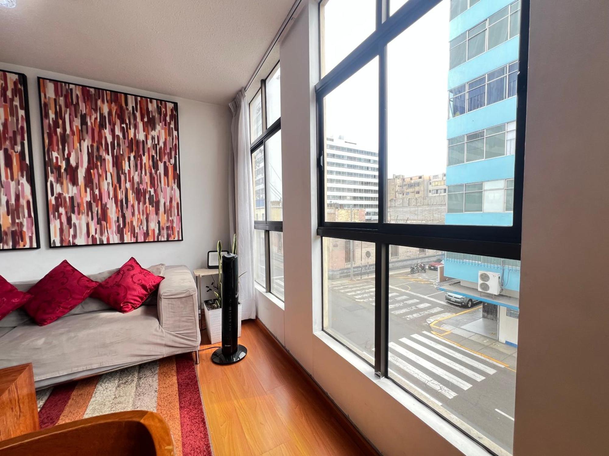 Exclusivo Dpto Moderno En El Corazon De Con Wifi Ultra Rapido Apartment Lima